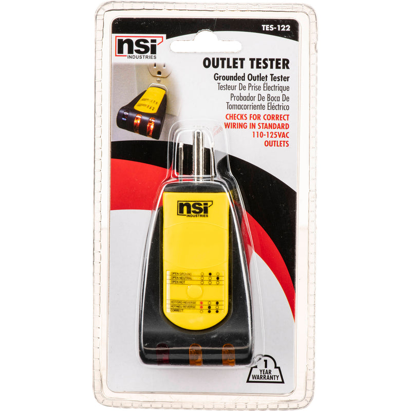 Platinum Tools TES-122 Receptacle Tester