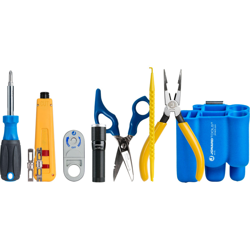 Jonard Tools TK-17 Punchdown Tool Kit for Data and Telecom Installers