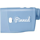 Pinned Golf Prism Laser Rangefinder (Blue)