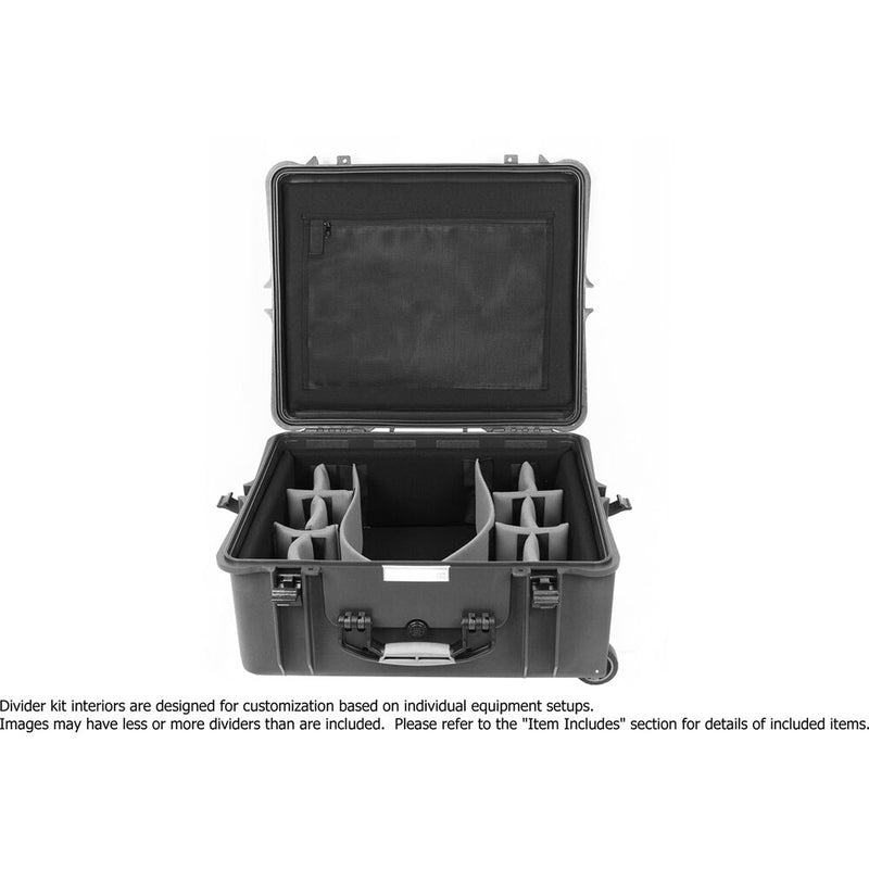 PortaBrace Hard Case with Divider Kit for Canon XF605 Camera