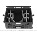 PortaBrace Hard Case with Divider Kit for Canon XF605 Camera