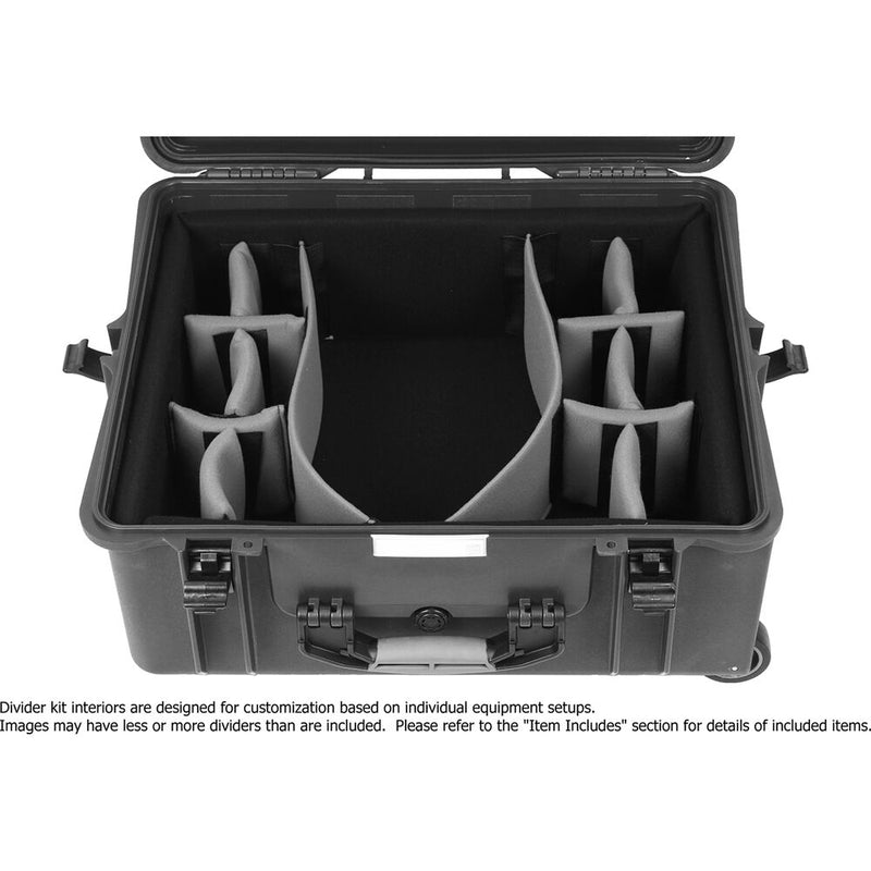 PortaBrace Hard Case with Divider Kit for Canon XF605 Camera