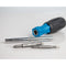 Jonard Tools SD-61 6-in-1 Multi-Bit Screwdriver with Phillips and Slotted Bits