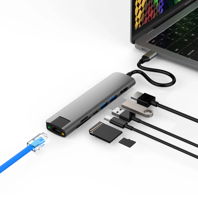 HYPER HyperDrive SLAB 7-in-1 USB Type-C Hub