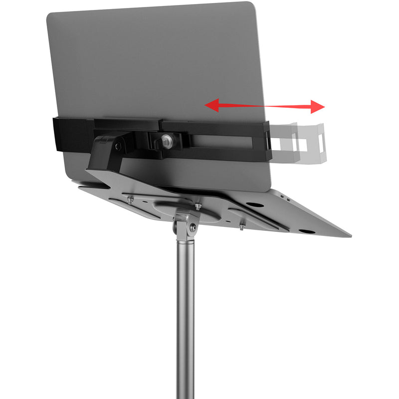 CTA Digital Rolling Laptop Stand with Secure Holder