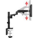 CTA Digital Articulating Desk Clamp Mount with Universal Security Enclosure