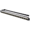 My Custom Shop 16-Port HDMI 2.0 Feed-Through Patch Bay with Rear Lacing Bar (1 RU)