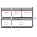 A-MoDe Limited Lid Organizer for Pelican 1500/IM2300 Storm Cases