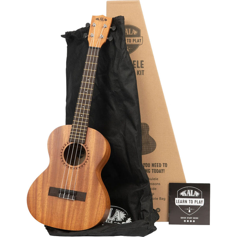 KALA Learn to Play Tenor Ukulele Starter Kit (Mahogany)