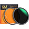 K&F Concept Nano-X Magnetic Variable ND8-ND128 Filter (82mm)