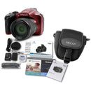 Minolta MND67Z Digital Camera (Red)