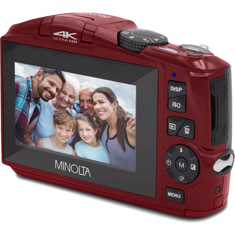 Minolta MND50 Digital Camera (Red)