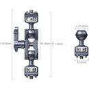 SmallRig Magic Arm with Dual Ball Heads (1/4"-20 Screws)