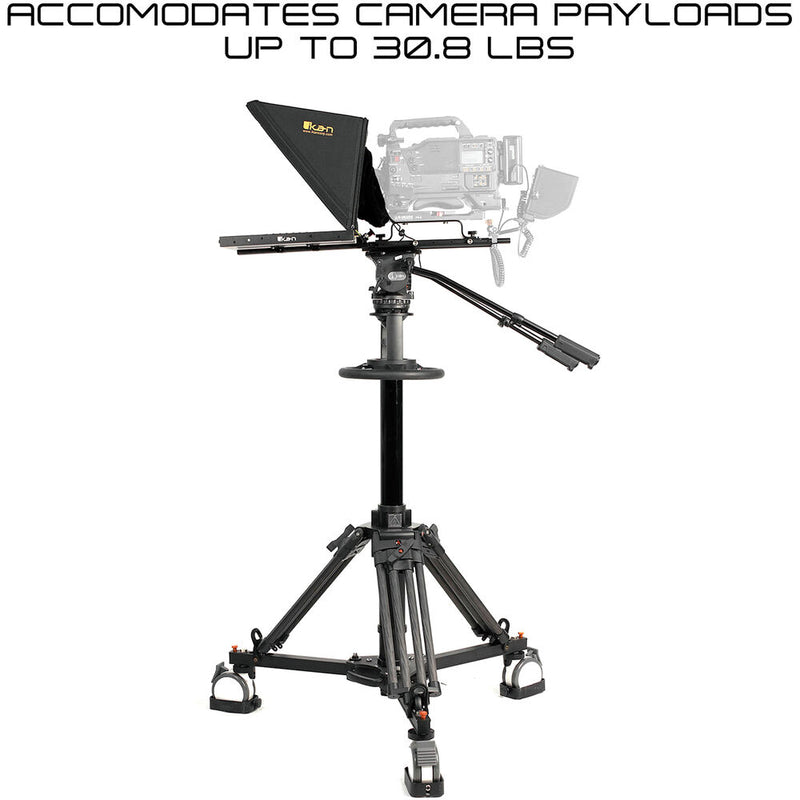 ikan Professional 17" High-Bright Teleprompter with Pedestal (HDMI)