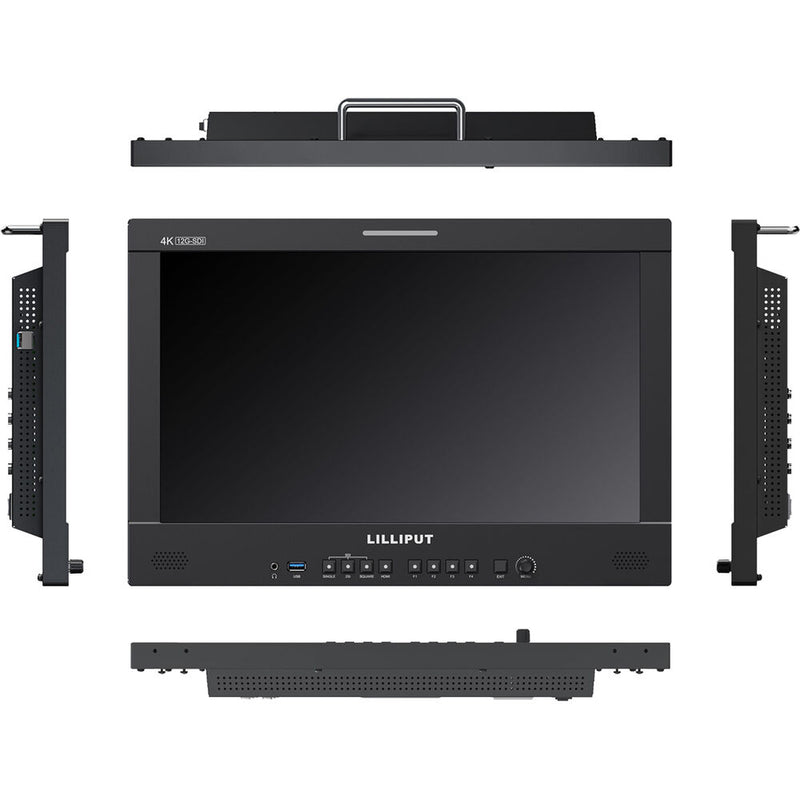 Lilliput Q18 17.3" 12G-SDI/HDMI Broadcast Studio Monitor (V-Mount)