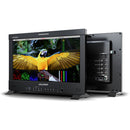 Lilliput Q18 17.3" 12G-SDI/HDMI Broadcast Studio Monitor with Carrying Case (Gold Mount)