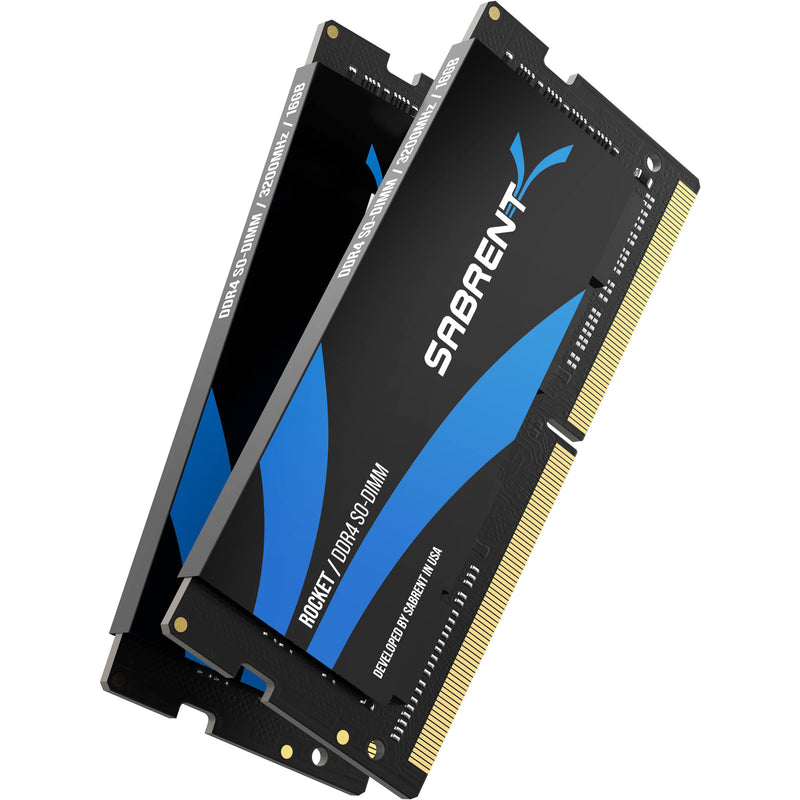 Sabrent 32GB Laptop DDR4 3200 MHz SODIMM Memory Kit