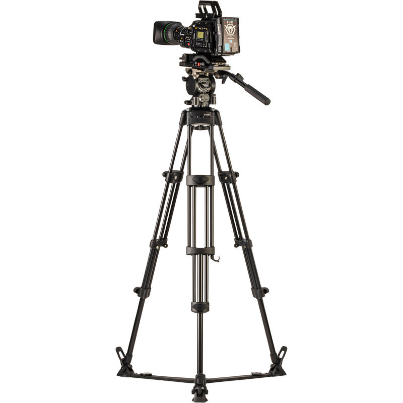 Libec HS-450M Tripod System with H45 Head, Mid-Level Spreader, Rubber Feet & Case