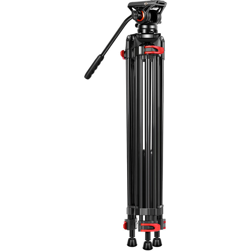 GVM JJL-JY Video Tripod System with Fluid Head