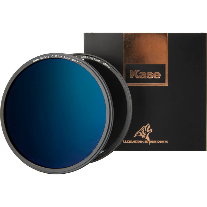 Kase Wolverine&nbsp;82mm IR 720 Infrared Filter with Magnetic Adapter Ring