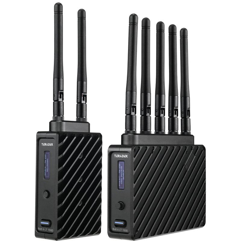 Teradek Bolt 6 LT 1500 3G-SDI/HDMI Wireless RX/TX Deluxe Kit (V-Mount)