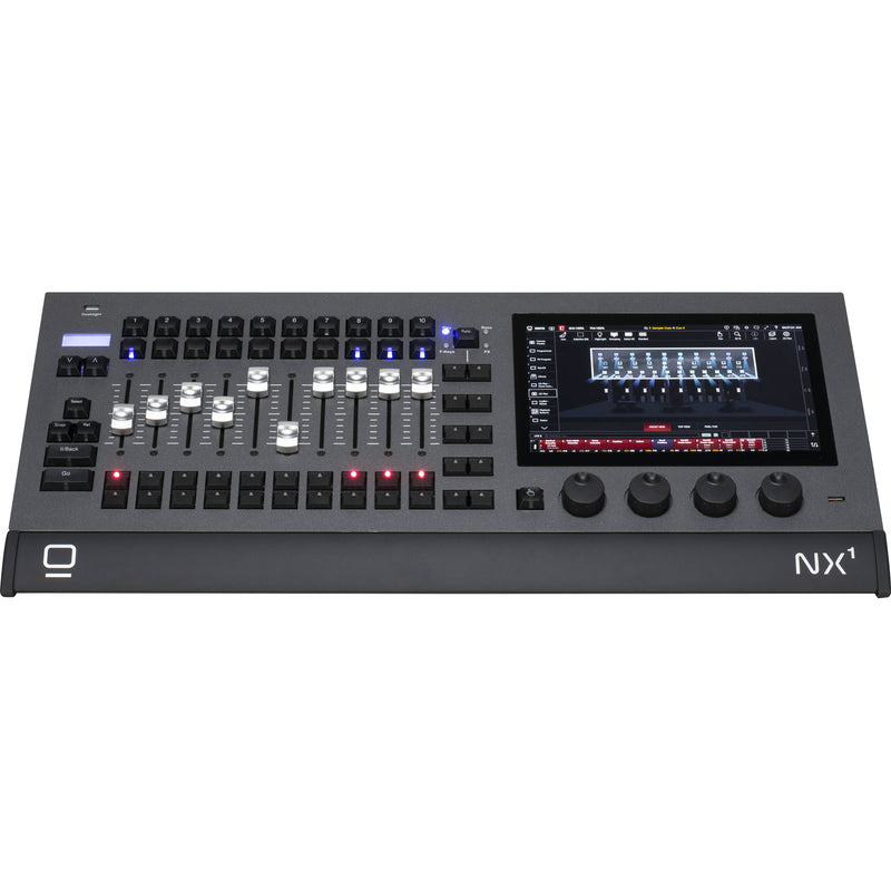 Obsidian NX1 Portable and Compact Onyx Lighting Controller with Motorized Faders