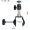 CAMVATE C-Clamp Lock-Grip Fixture with Ball Head and 1/4"-20 Adapter