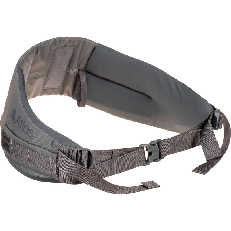 AtlasPacks Athlete Hip Belt (Gray, Small/Medium)