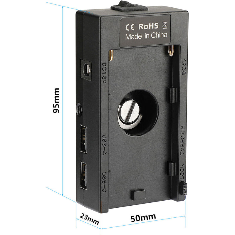 CAMVATE Sony NP-F970 Battery Mount Plate for BMPCC 4K/6K (Advanced)