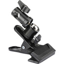 CAMVATE Strong Spring Clamp with 1/4"-20 Ball Head Holder & Light Stand Adapter Kit