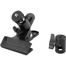 CAMVATE Strong Spring Clamp with 1/4"-20 Ball Head Holder & Light Stand Adapter Kit