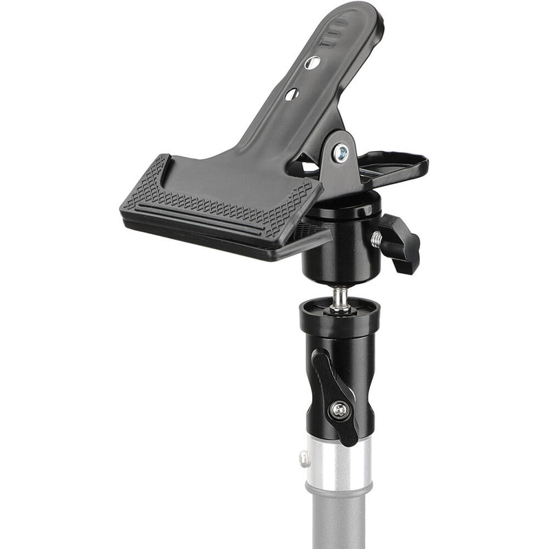 CAMVATE Strong Spring Clamp with 1/4"-20 Ball Head Holder & Light Stand Adapter Kit