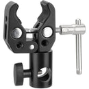 CAMVATE Multipurpose Super Crab Clamp with Light Stand Head Adapter Kit