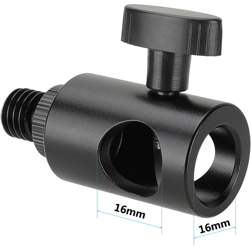 CAMVATE Light Stand Head Adapter with M12 Male Thread Screw