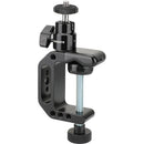 CAMVATE C-Clamp Desktop Holder with 1/4"-20 Ball Head Mount (Black)