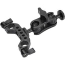 CAMVATE 15mm LWS Rod Bracket Kit with 1/4"-20 Dual Ball Head Articulating Arm