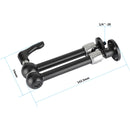 CAMVATE Magic Arm with 1/4"-20 Ball Head & Wall Mount (11")