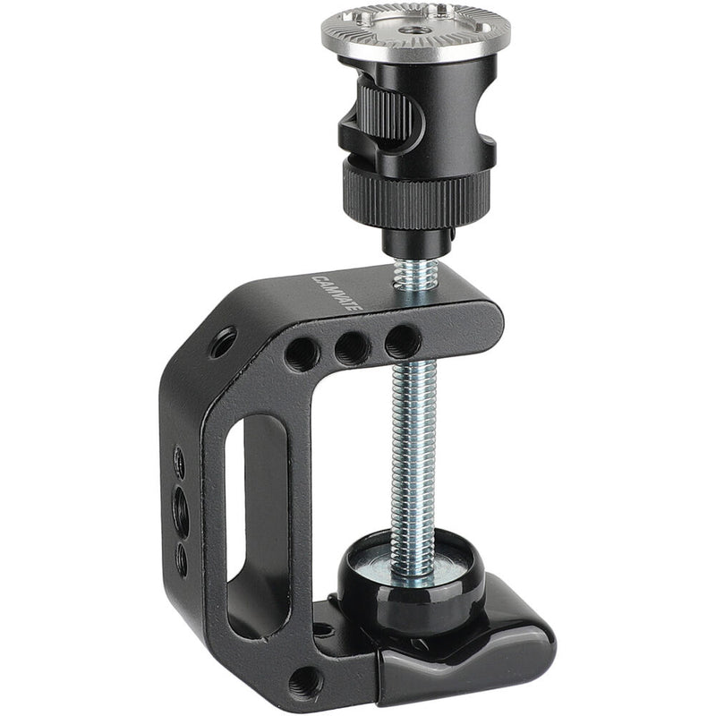 CAMVATE Universal C-Clamp Desktop Holder with M6 Female ARRI Mount for Photo Accessories