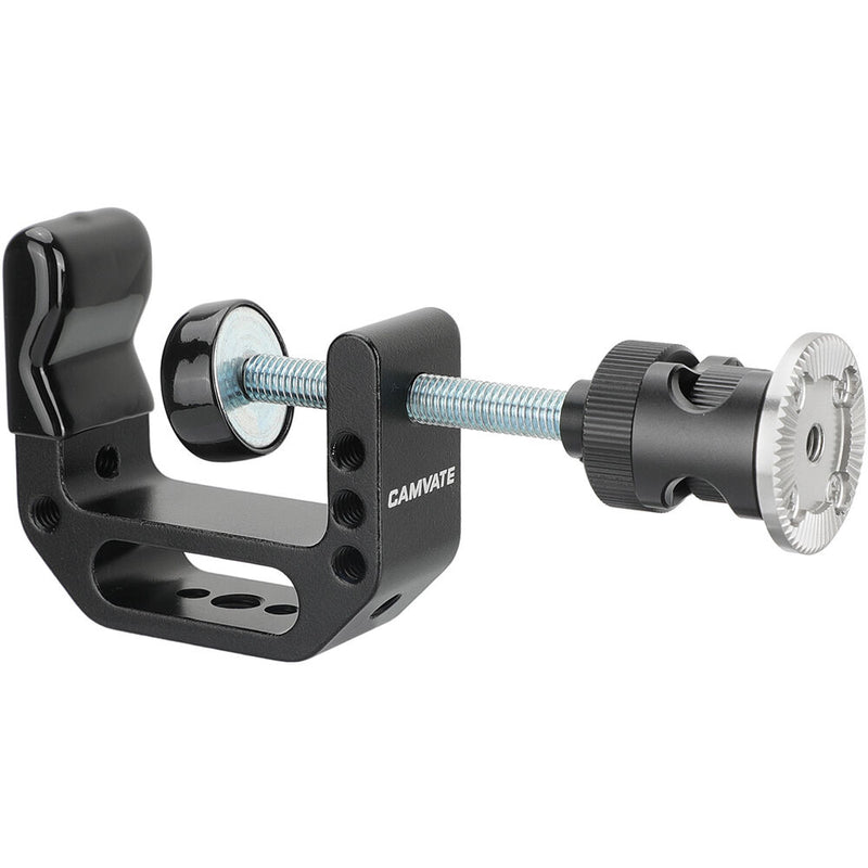 CAMVATE Universal C-Clamp Desktop Holder with M6 Female ARRI Mount for Photo Accessories