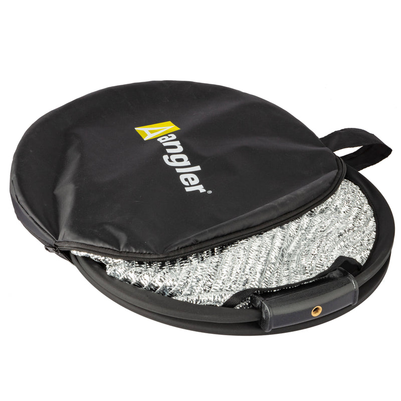 Angler Wind-Resistant Collapsible Reflector (Silver, 32")