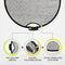 Angler Wind-Resistant Collapsible Reflector (Silver, 32")