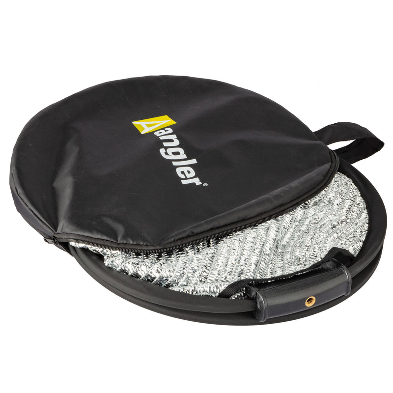 Angler Wind-Resistant Collapsible Reflector (Silver, 42")