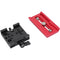 CAMVATE Manfrotto-Type Quick Release Plate with Clamp Baseplate (Red)