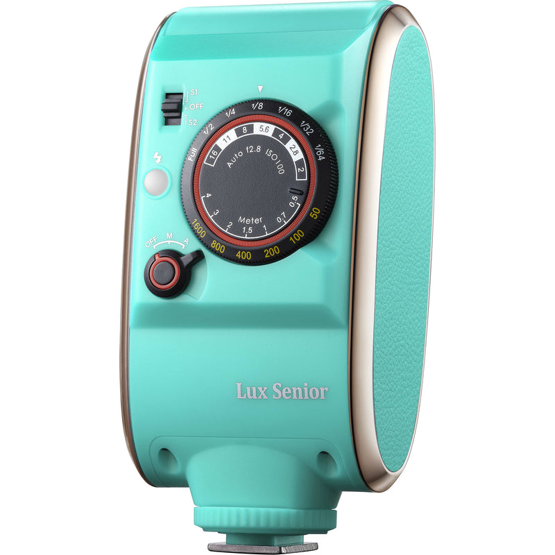 Godox Lux Senior Retro Camera Flash (Mint Green)