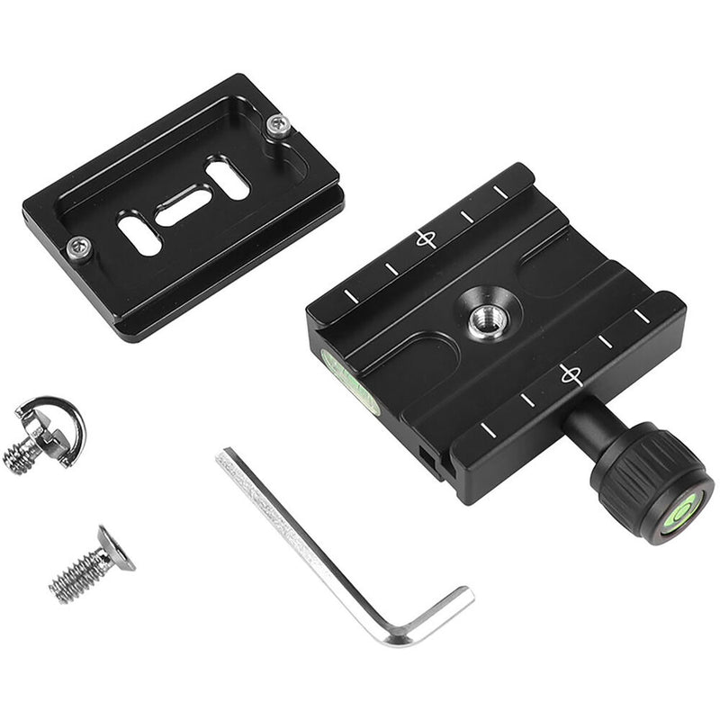 CAMVATE 60mm Quick Release Plate Clamp Kit for Arca Swiss Tripod Ball Head