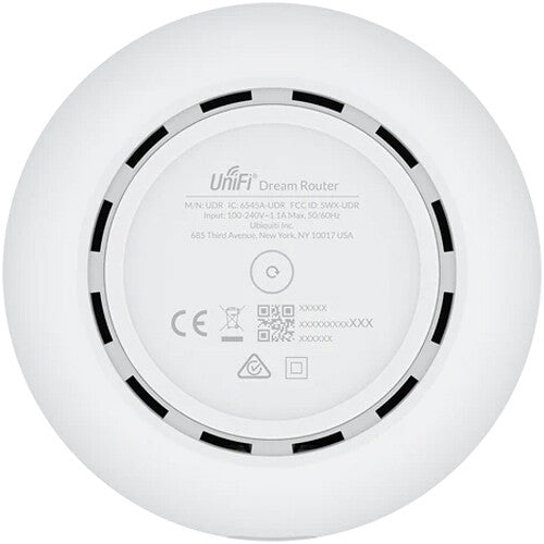 Ubiquiti Networks UniFi Dream AX3000 Wireless Dual-Band PoE Compliant Gigabit Router