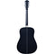 Washburn Deep Forest Burl D Dreadnought Acoustic Guitar (Black Fade)