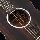 Washburn Deep Forest Folk Acoustic/Electric Guitar (Striped Ebony)