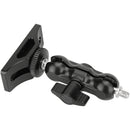 CAMVATE Dual 1/4"-20 Ball Head with Extension Support for Blackmagic Micro Converter