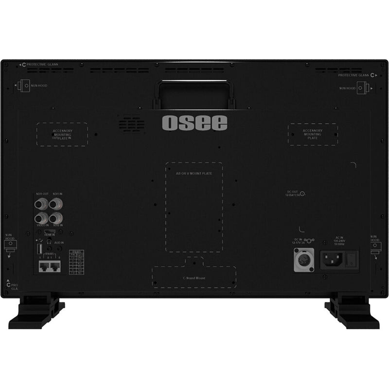 OSEE 21.5" LCM215-HDR+ Field Monitor with Gold Mount Battery Plate